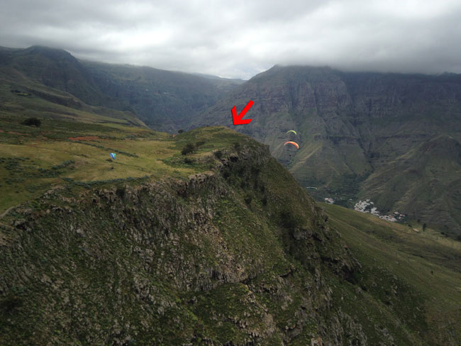 Sitio exacto para boda de montaña en Samarrita